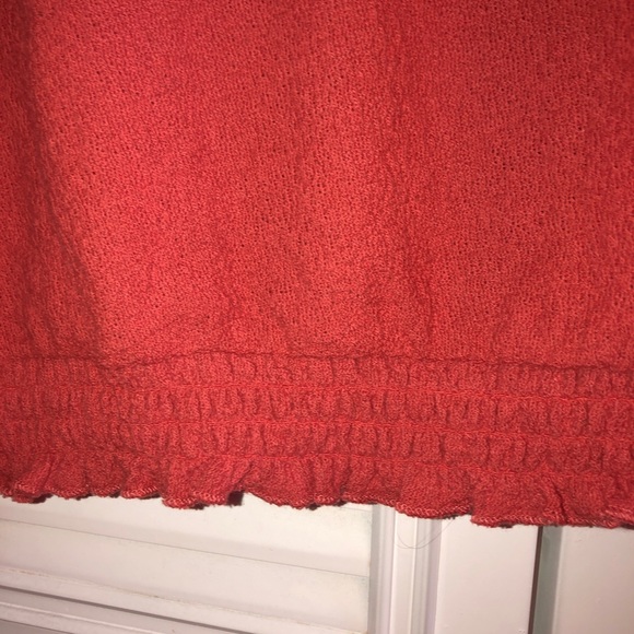 Loft crepe gathered hem long sleeved top - Picture 2 of 5